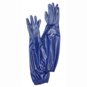 IBS beschermende handschoenen, materiaal NBR (blauw) voor type WD-100, incl. bevestigingsband